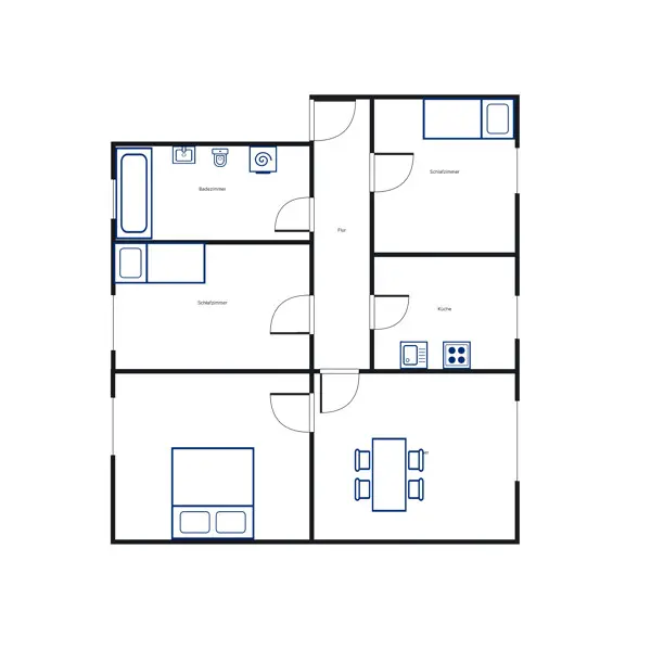 4 Zimmer Wohnung mit 69 m² in Kassel – Bild 5