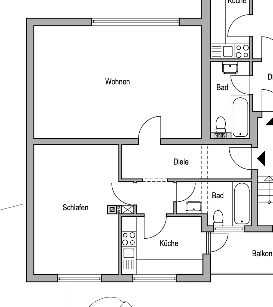 2 Zimmer Wohnung mit 72 m² in Wuppertal – Bild 12