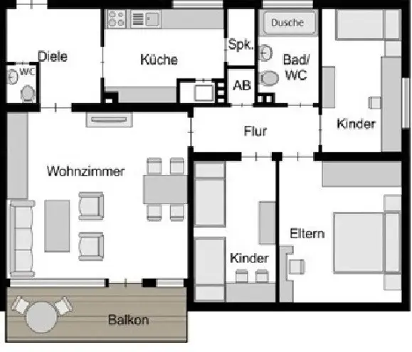 5 Zimmer Wohnung mit 99 m² in Bochum – Bild 10