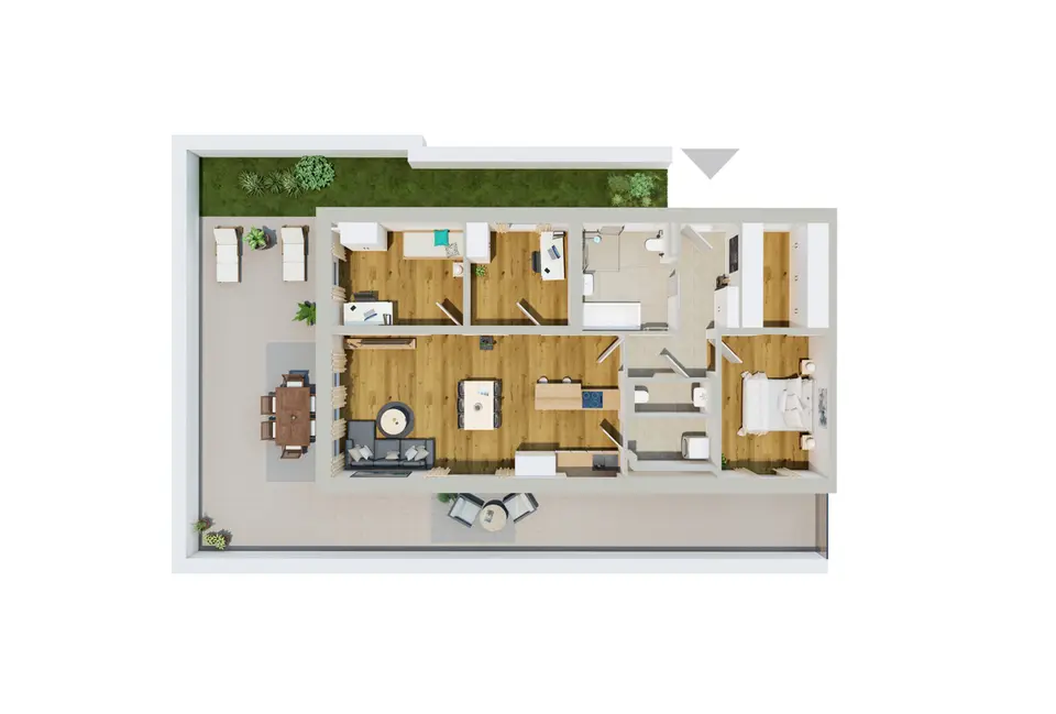 4 Zimmer Wohnung mit 117 m² in Deggendorf – Bild 9