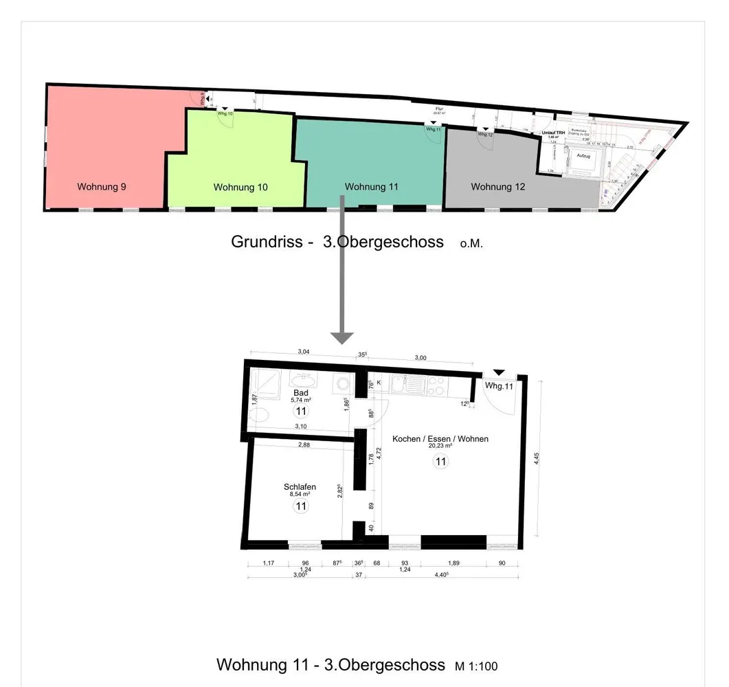 2 Zimmer Wohnung mit 35 m² in Coburg – Bild 5