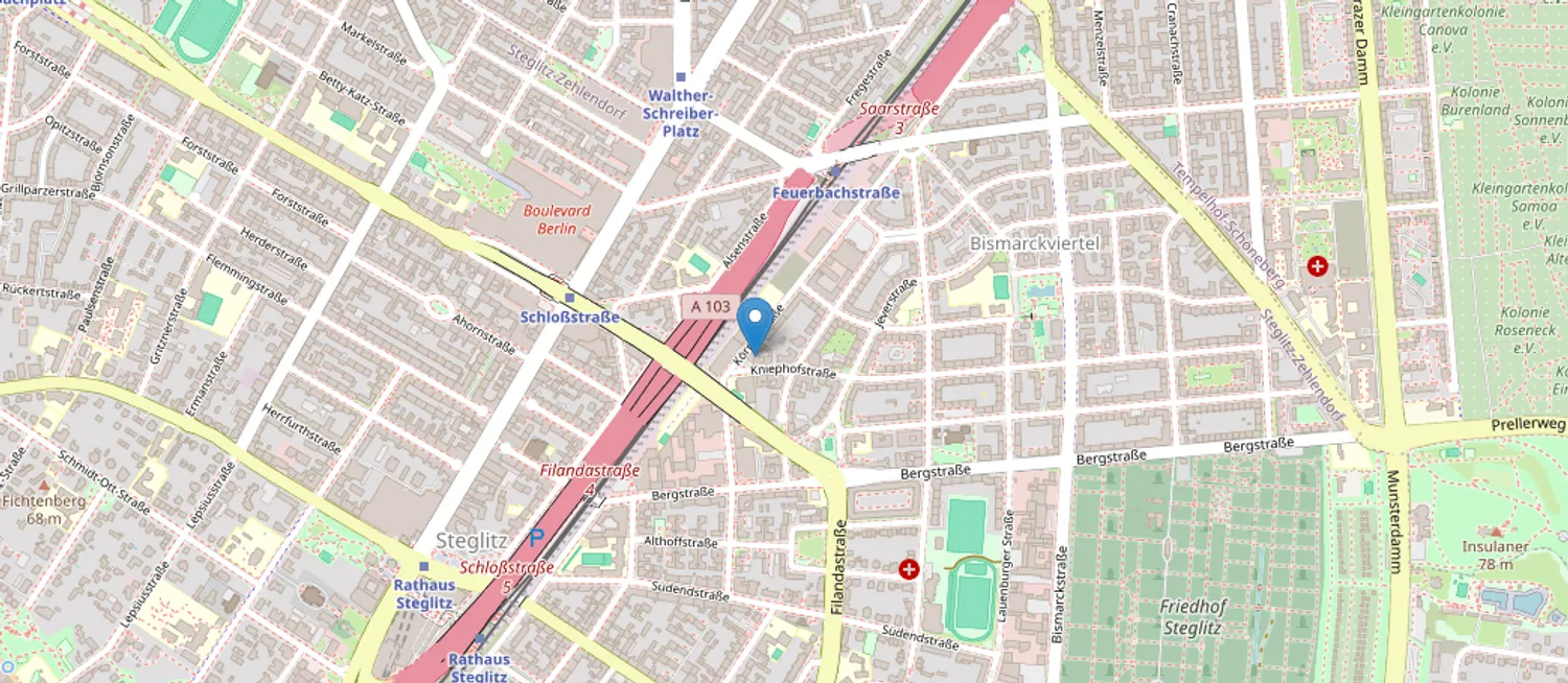 2 room apartment with 62 m² in Berlin – Photo 2