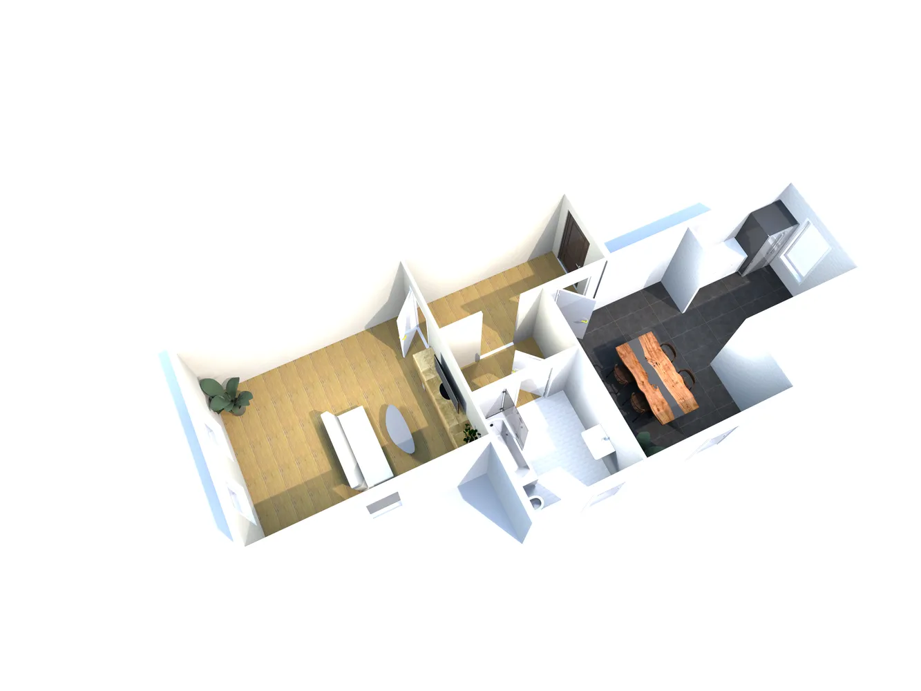 1 Zimmer Wohnung mit 50 m² in Dresden – Bild 3