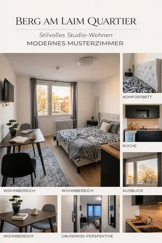 1 Zimmer Wohnung mit 20 m² in München – Bild 1