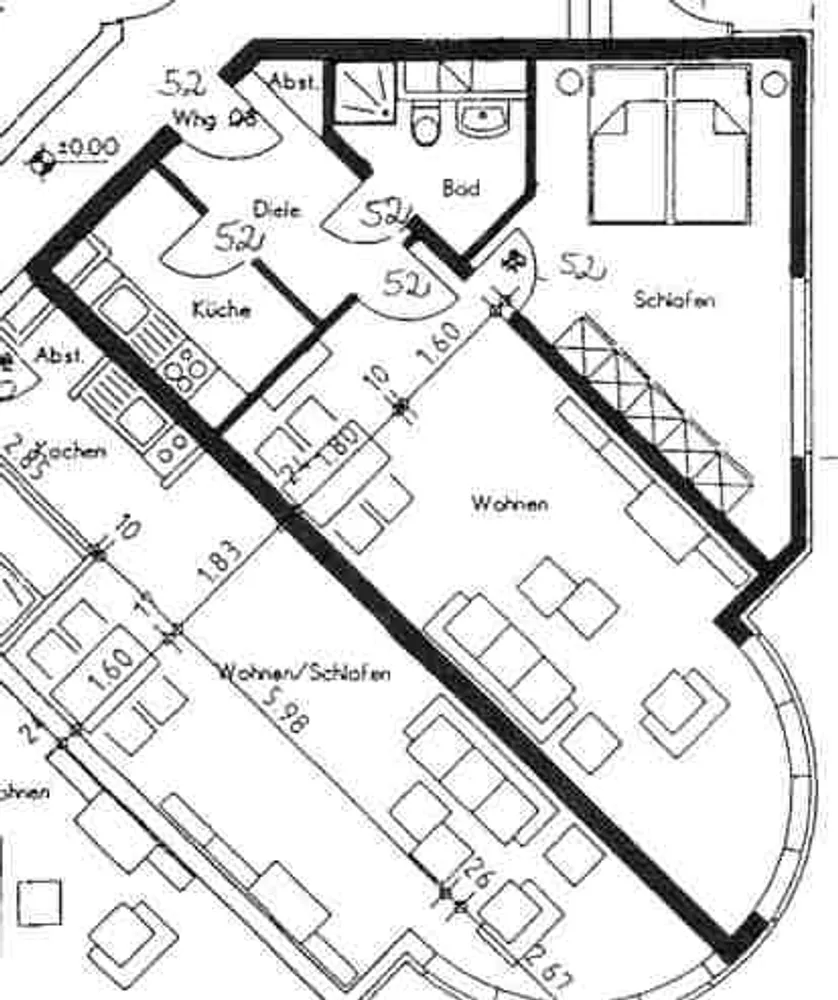 2 room apartment with 57 m² in Magdeburg – Photo 5