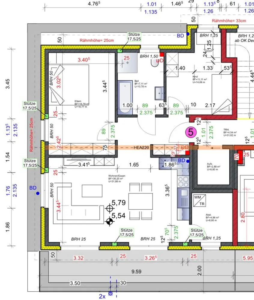 3 Zimmer Wohnung mit 85 m² in Kleve – Bild 3