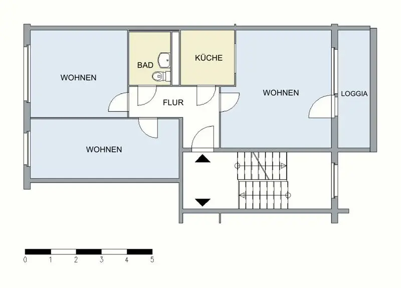3 Zimmer Wohnung mit 59 m² in Neubrandenburg – Bild 6