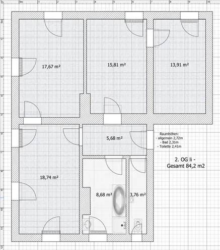 3 Zimmer Wohnung mit 84 m² in Augsburg – Bild 11