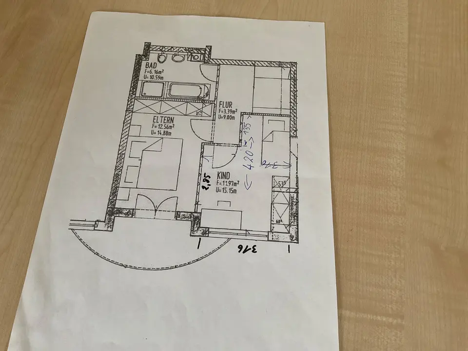 3 Zimmer Wohnung mit 76 m² in Riesa – Bild 3