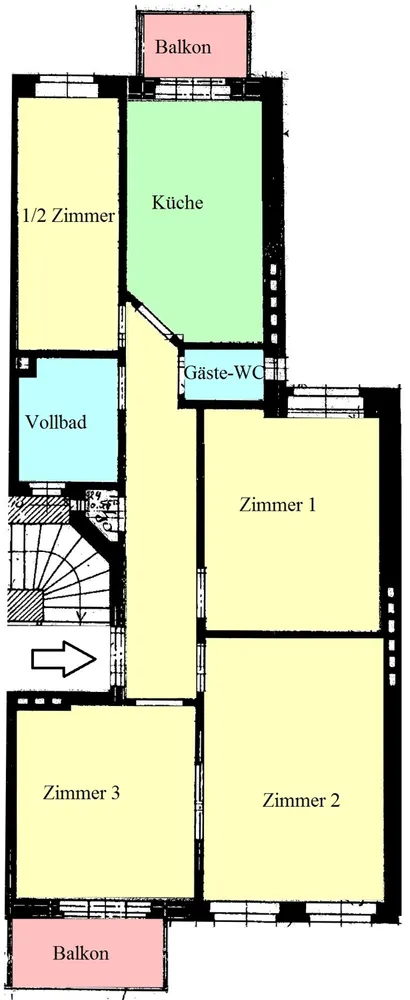 4 Zimmer Wohnung mit 75 m² in Hamburg – Bild 10