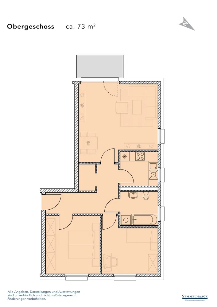 3 Zimmer Wohnung mit 73 m² in Potsdam – Bild 6