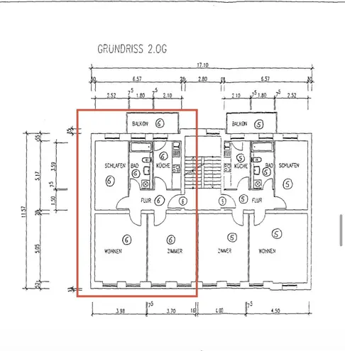 3 room apartment with 75 m² in Chemnitz – Photo 3