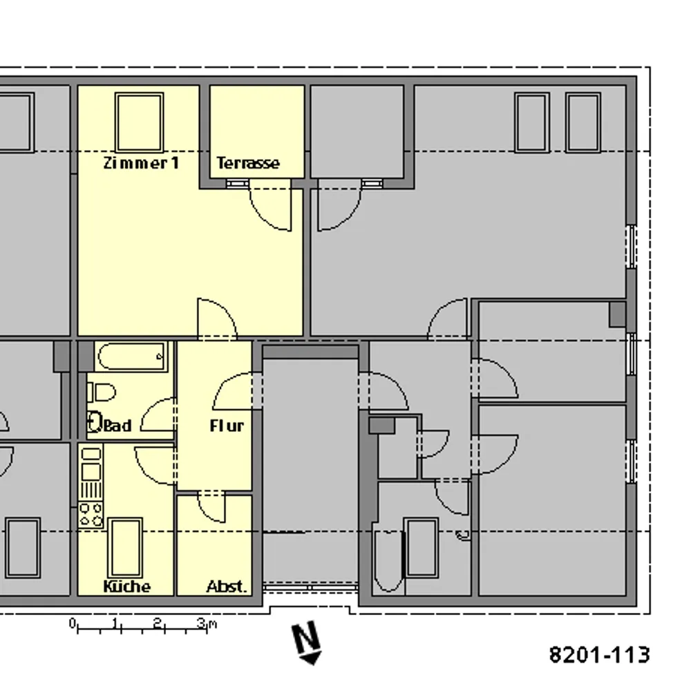 1 Zimmer Wohnung mit 44 m² in Coswig – Bild 6