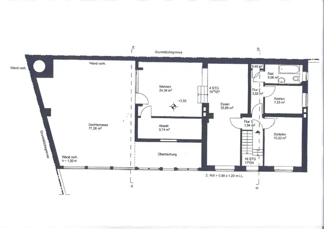 3 Zimmer Wohnung mit 111 m² in Bochum – Bild 3