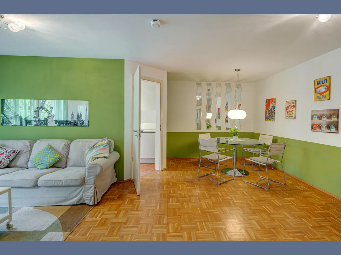 2 room apartment with 55 m² in Munich – Photo 2