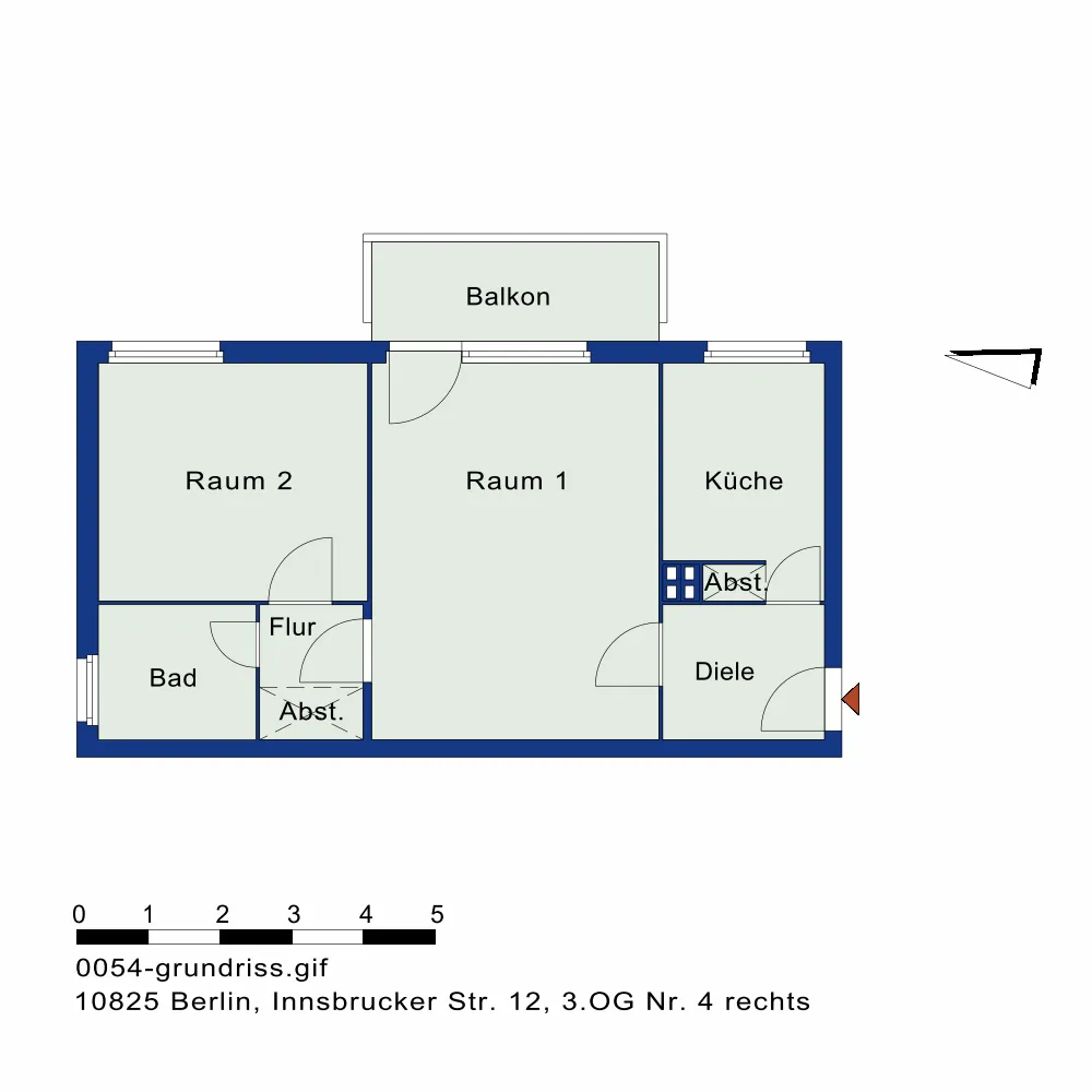 2 room apartment with 54 m² in Berlin – Photo 7