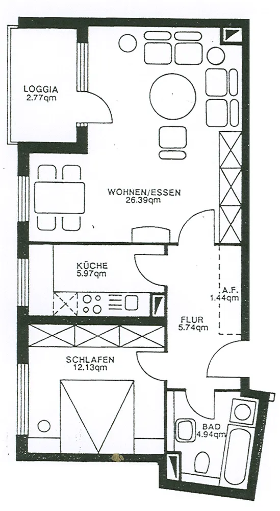 2 Zimmer Wohnung mit 59 m² in Gera – Bild 12