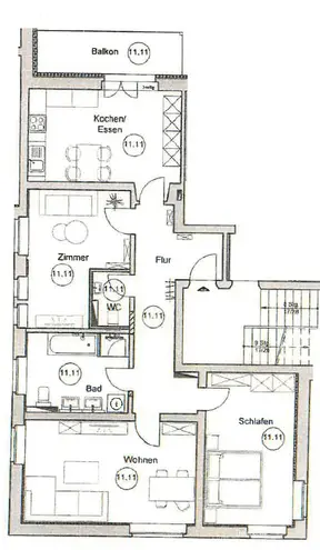3 Zimmer Wohnung mit 103 m² in Leipzig – Bild 9