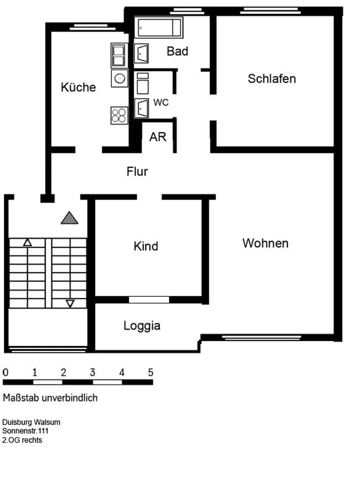 3 room apartment with 80 m² in Duisburg – Photo 4