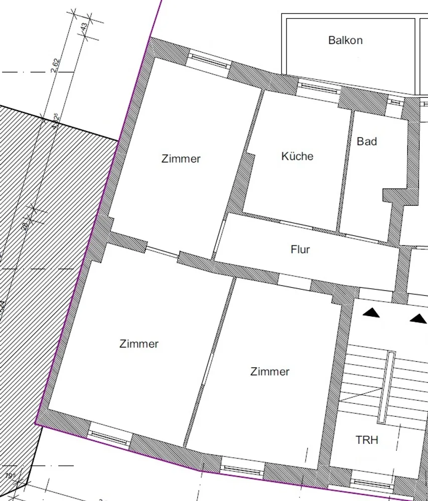 3 Zimmer Wohnung mit 58 m² in Rostock – Bild 8
