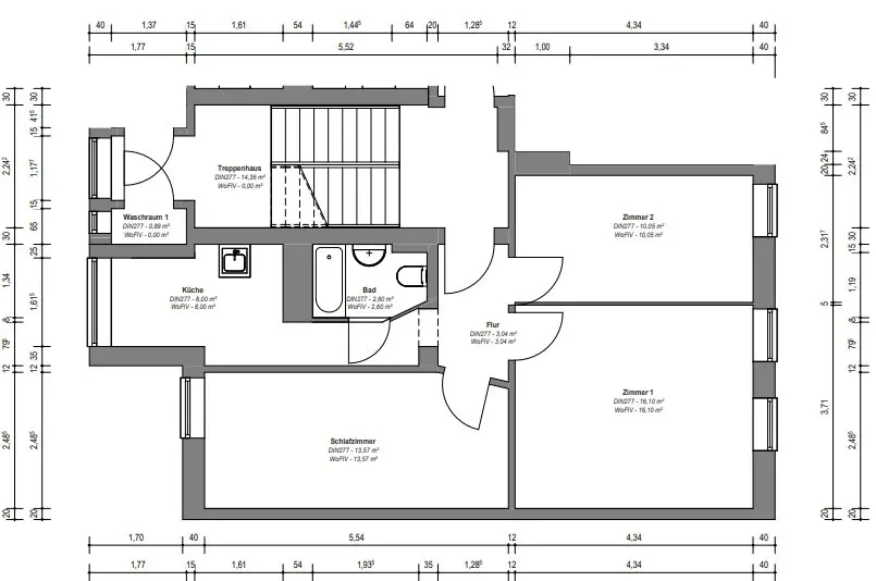 3 Zimmer Wohnung mit 54 m² in Dessau-Roßlau – Bild 7