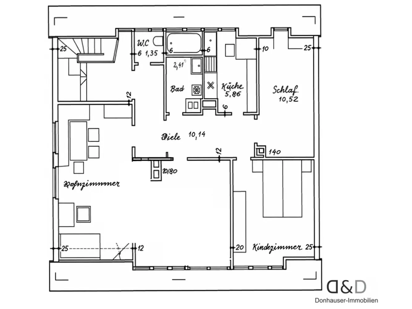 3 Zimmer Wohnung mit 85 m² in Stuttgart – Bild 8
