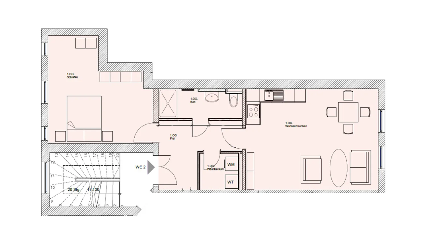 2 Zimmer Wohnung mit 58 m² in Weimar – Bild 8