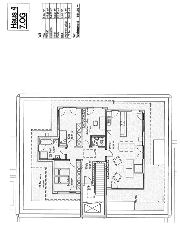 4 Zimmer Wohnung mit 144 m² in München – Bild 8