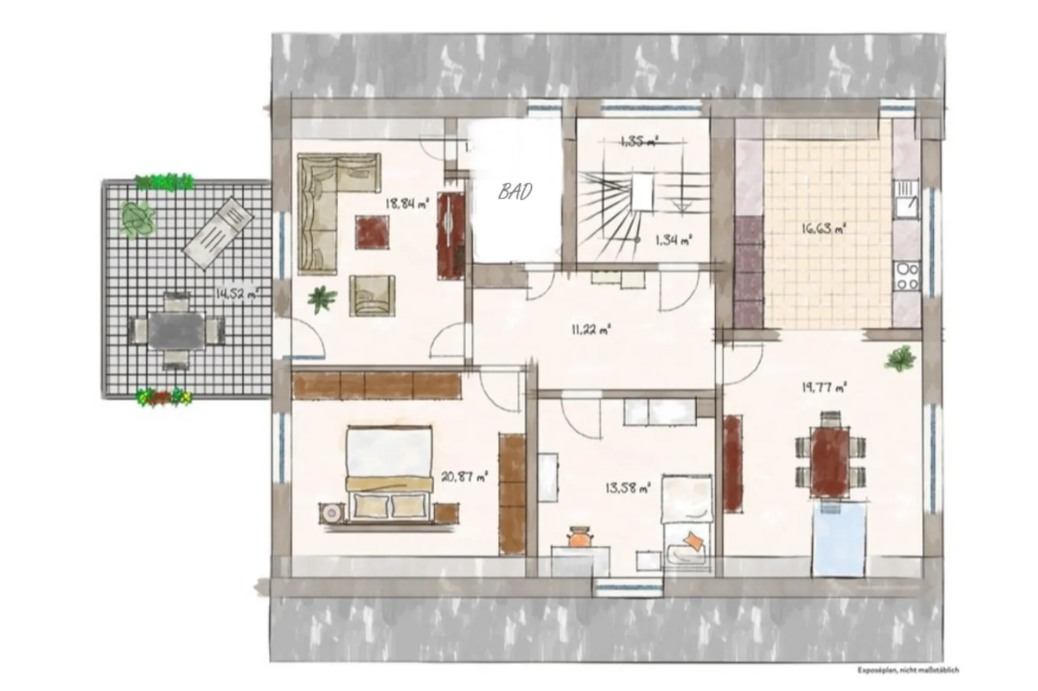 4 Zimmer Wohnung mit 112 m² in Paderborn – Bild 9
