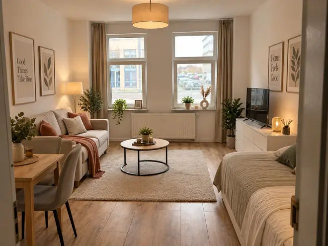 1 Zimmer Wohnung mit 39 m² in Halle (Saale) – Bild 1