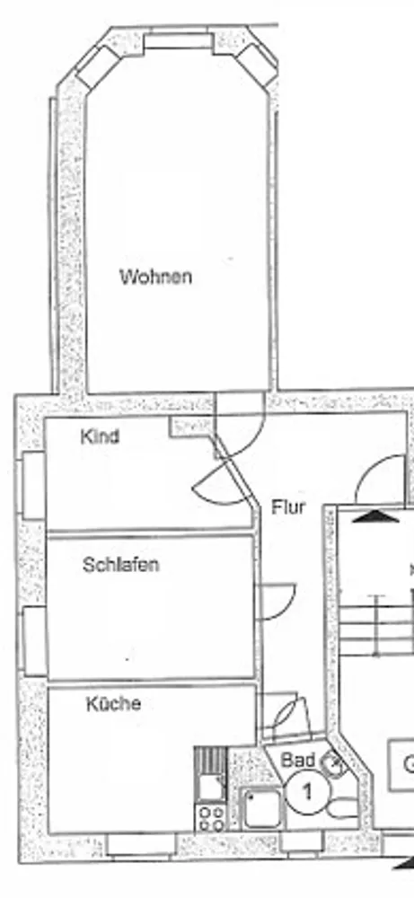 3 Zimmer Wohnung mit 58 m² in Leipzig – Bild 7