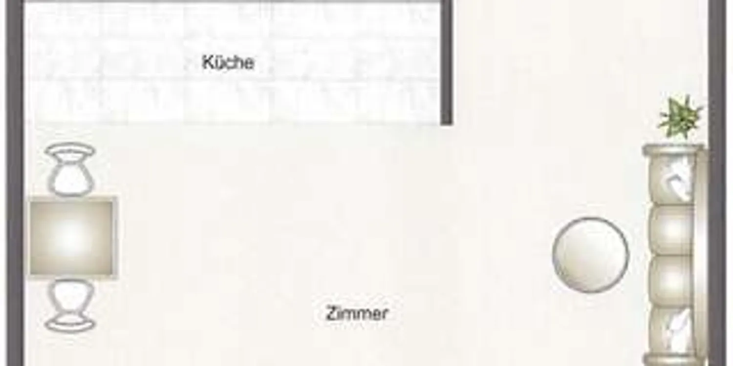1 Zimmer Wohnung mit 31 m² in Karlsruhe – Bild 2