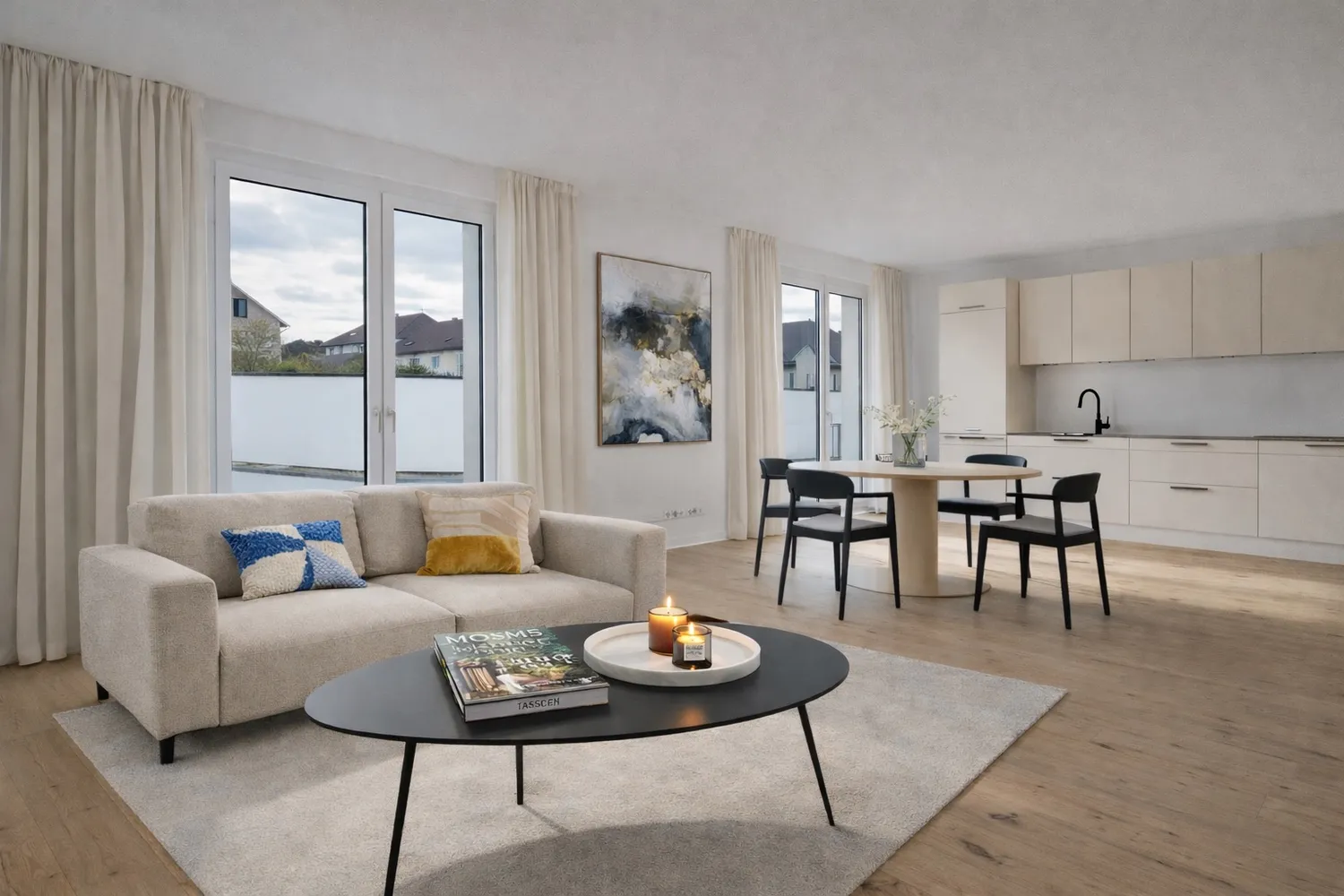 2 room apartment with 53 m² in Düsseldorf – Photo 1