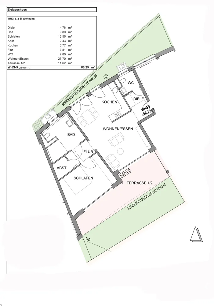 2 Zimmer Wohnung mit 86 m² in Metzingen – Bild 6