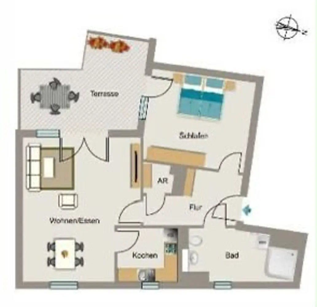 3 Zimmer Wohnung mit 73 m² in Düsseldorf – Bild 7