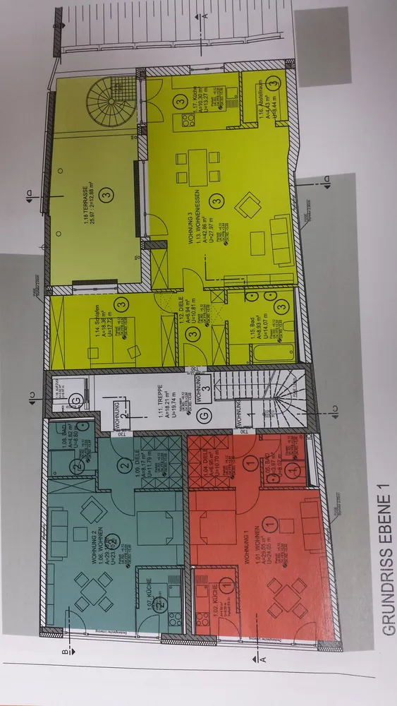 2 Zimmer Wohnung mit 42 m² in Landshut – Bild 2