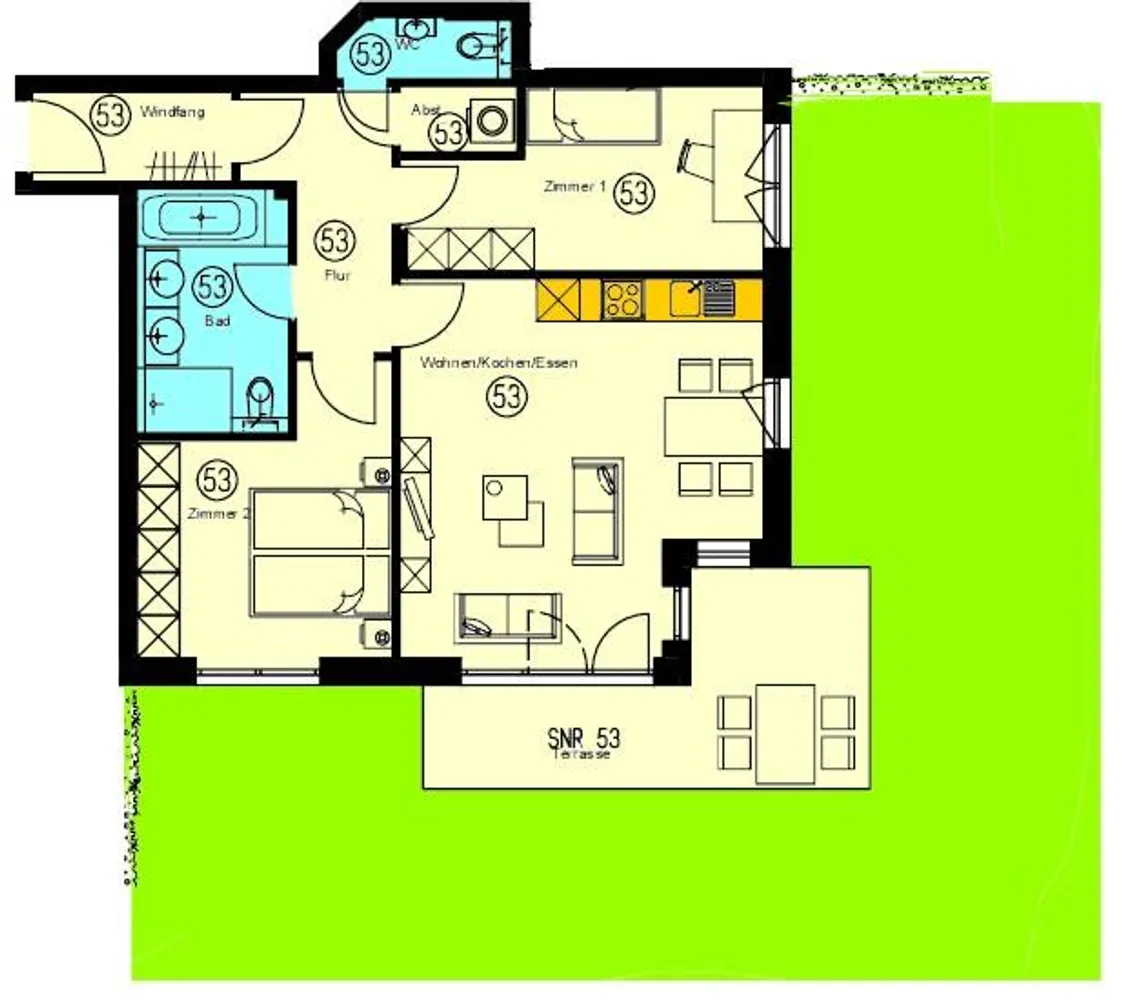 3 Zimmer Wohnung mit 75 m² in Leipzig – Bild 7