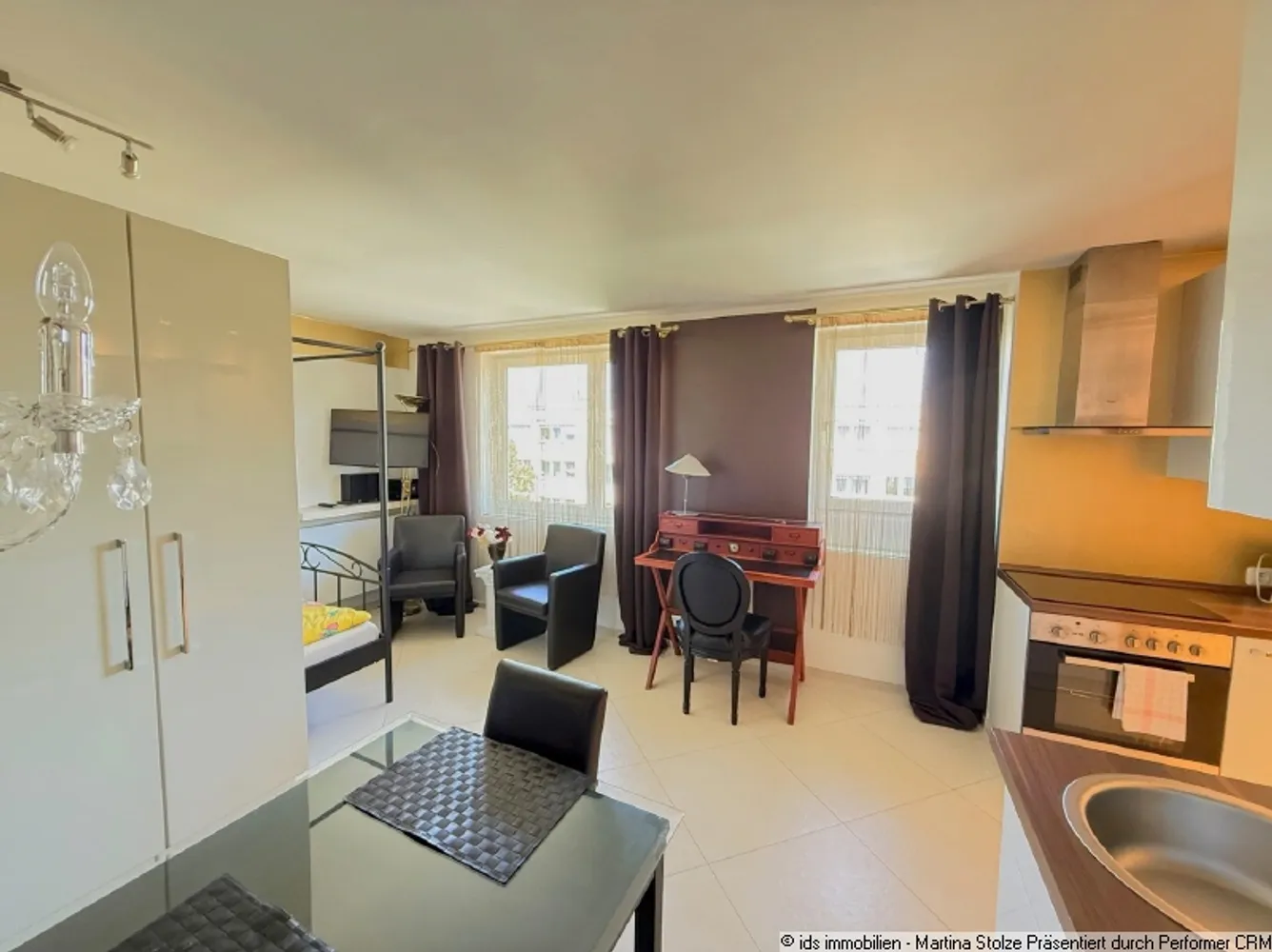 1 Zimmer Wohnung mit 27 m² in München – Bild 2