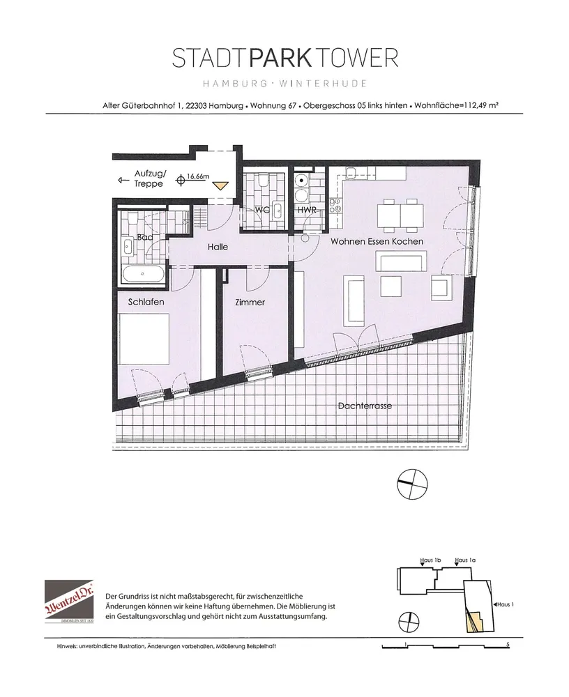 3 Zimmer Wohnung mit 112 m² in Hamburg – Bild 5