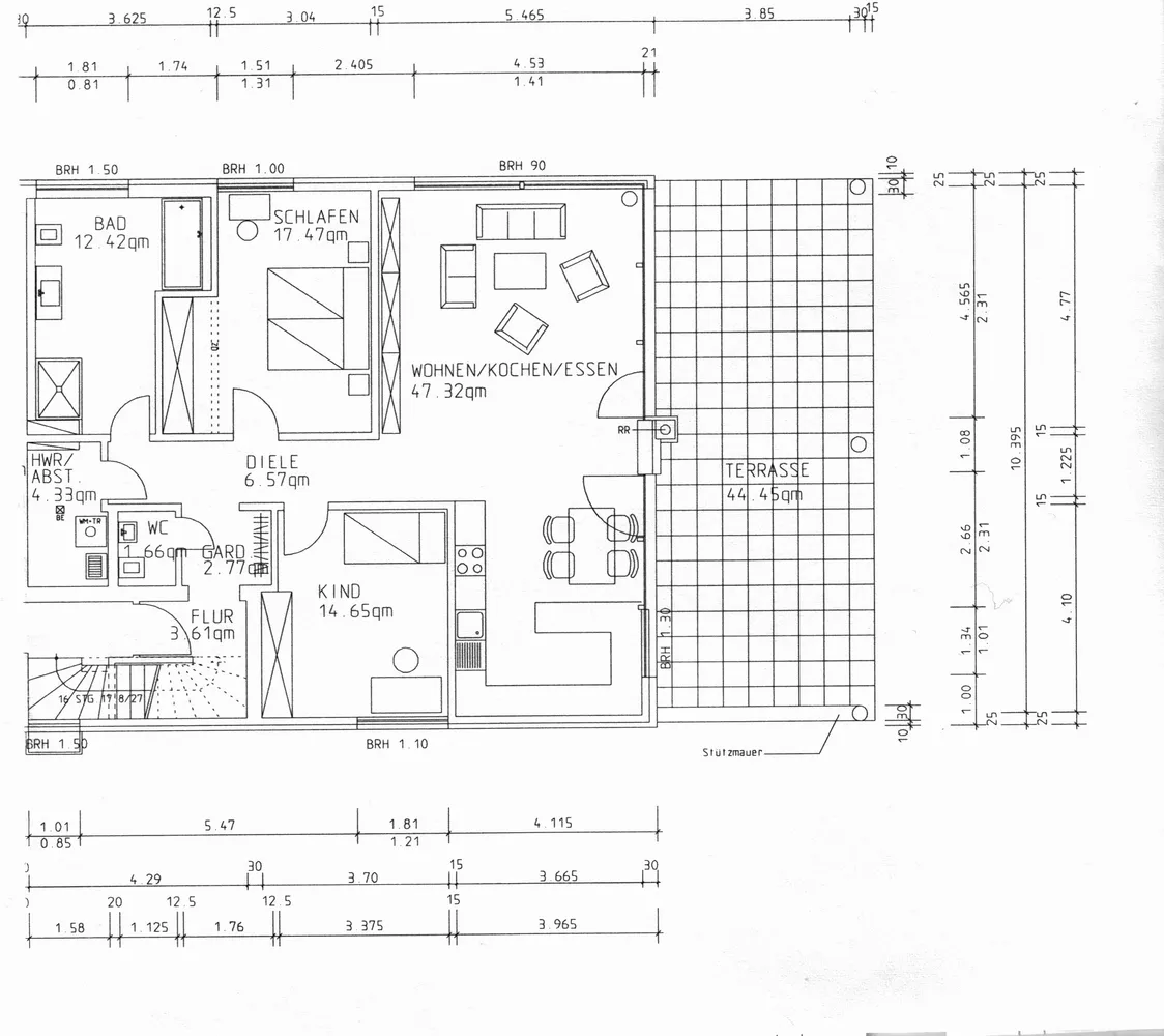 3 Zimmer Wohnung mit 121 m² in Darmstadt – Bild 2