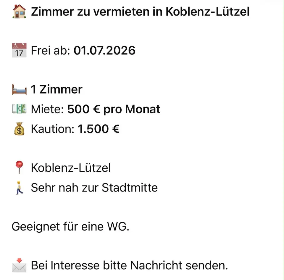 2 Zimmer Wohnung mit 65 m² in Koblenz – Bild 9
