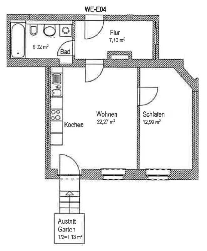 2 Zimmer Wohnung mit 50 m² in Dresden – Bild 5
