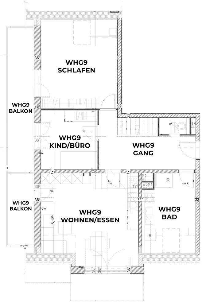 4 Zimmer Wohnung mit 74 m² in München – Bild 7