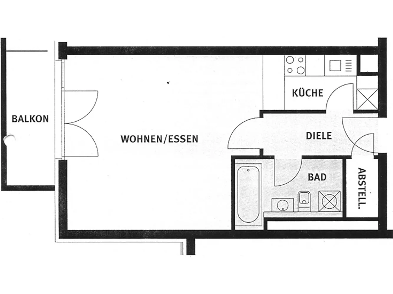 1 Zimmer Wohnung mit 42 m² in Frankfurt am Main – Bild 8