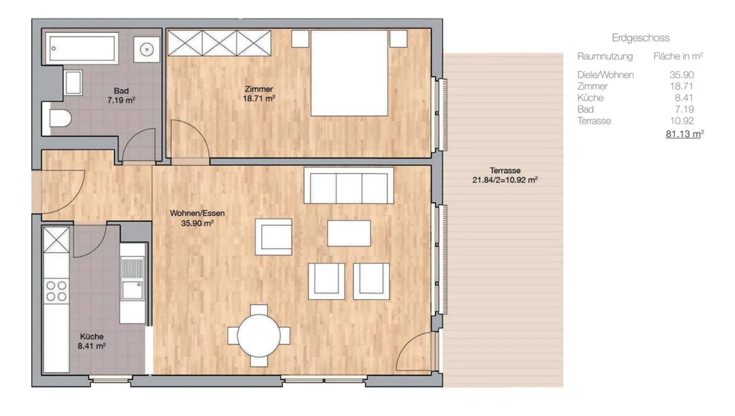 2 Zimmer Wohnung mit 81 m² in Berlin – Bild 12