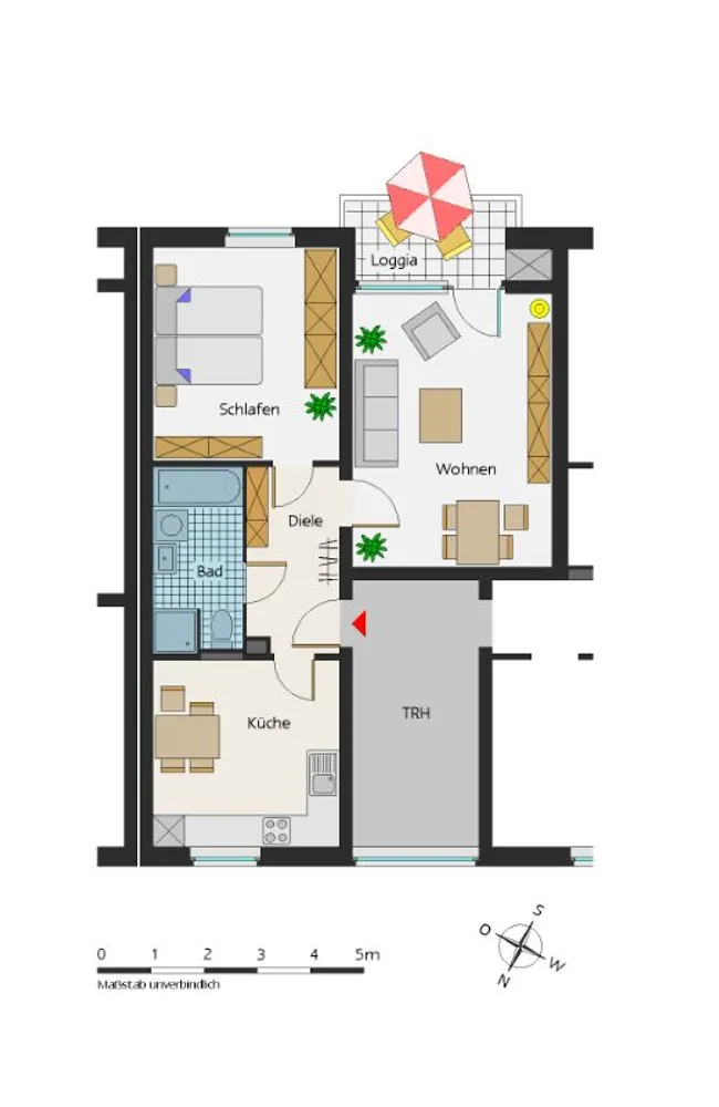 2 Zimmer Wohnung mit 58 m² in Essen – Bild 8