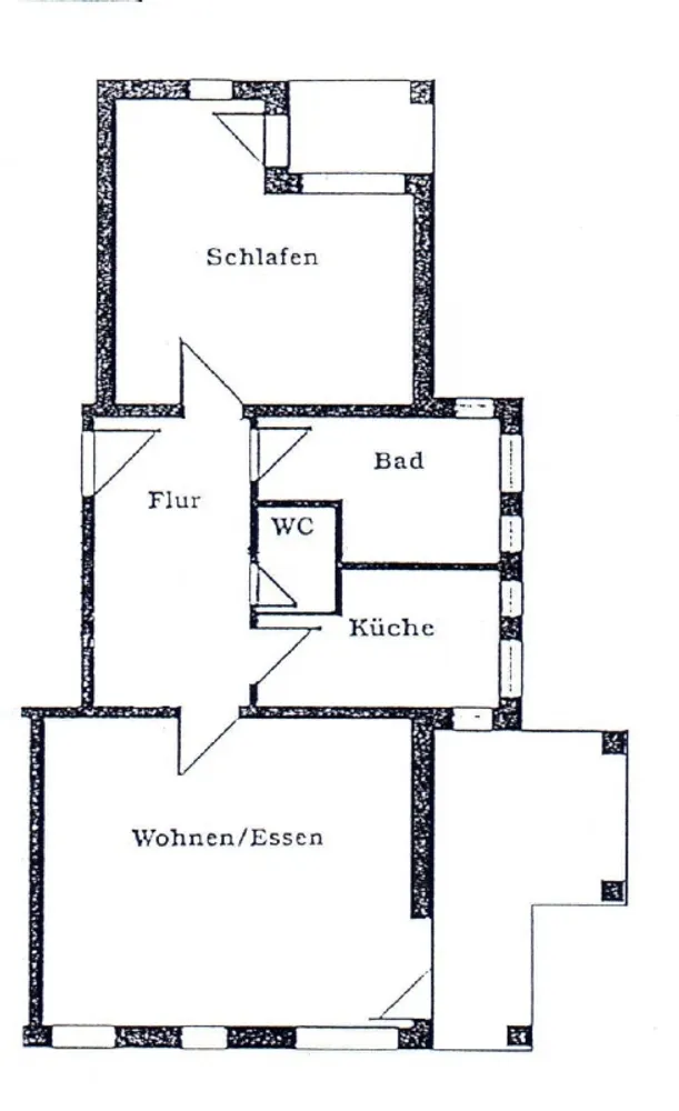 2 room apartment with 64 m² in Chemnitz – Photo 9