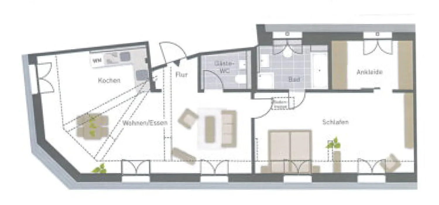 3 Zimmer Wohnung mit 80 m² in Fürth – Bild 4