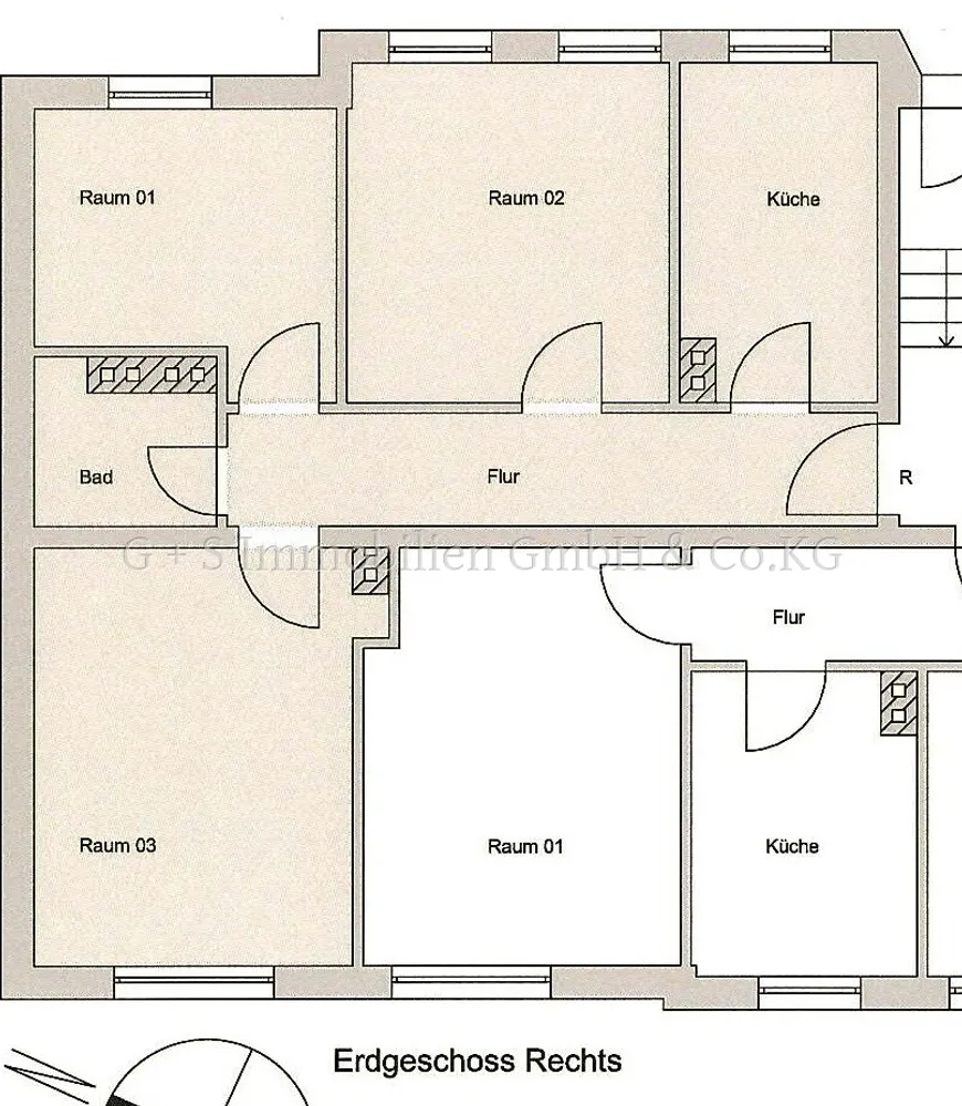3 Zimmer Wohnung mit 58 m² in Braunschweig – Bild 4