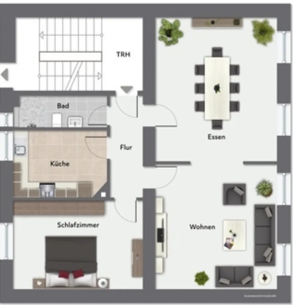 3 Zimmer Wohnung mit 86 m² in Trier – Bild 5